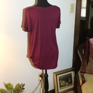 Burgundy Top